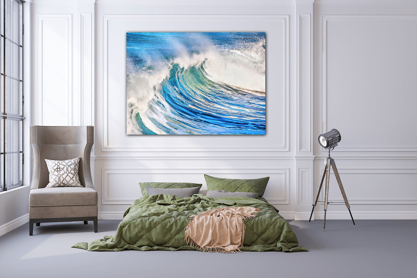 "Electric Wave" - Ponto Beach Carlsbad, CA