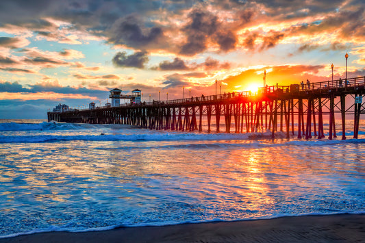 "Pier Life" Oceanside Pier, Oceanside, CA