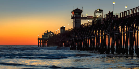 "After Glow" Oceanside Pier, Oceanside, CA