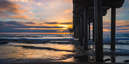 "Sunset at Scripps" - Scripps Pier in La Jolla, CA