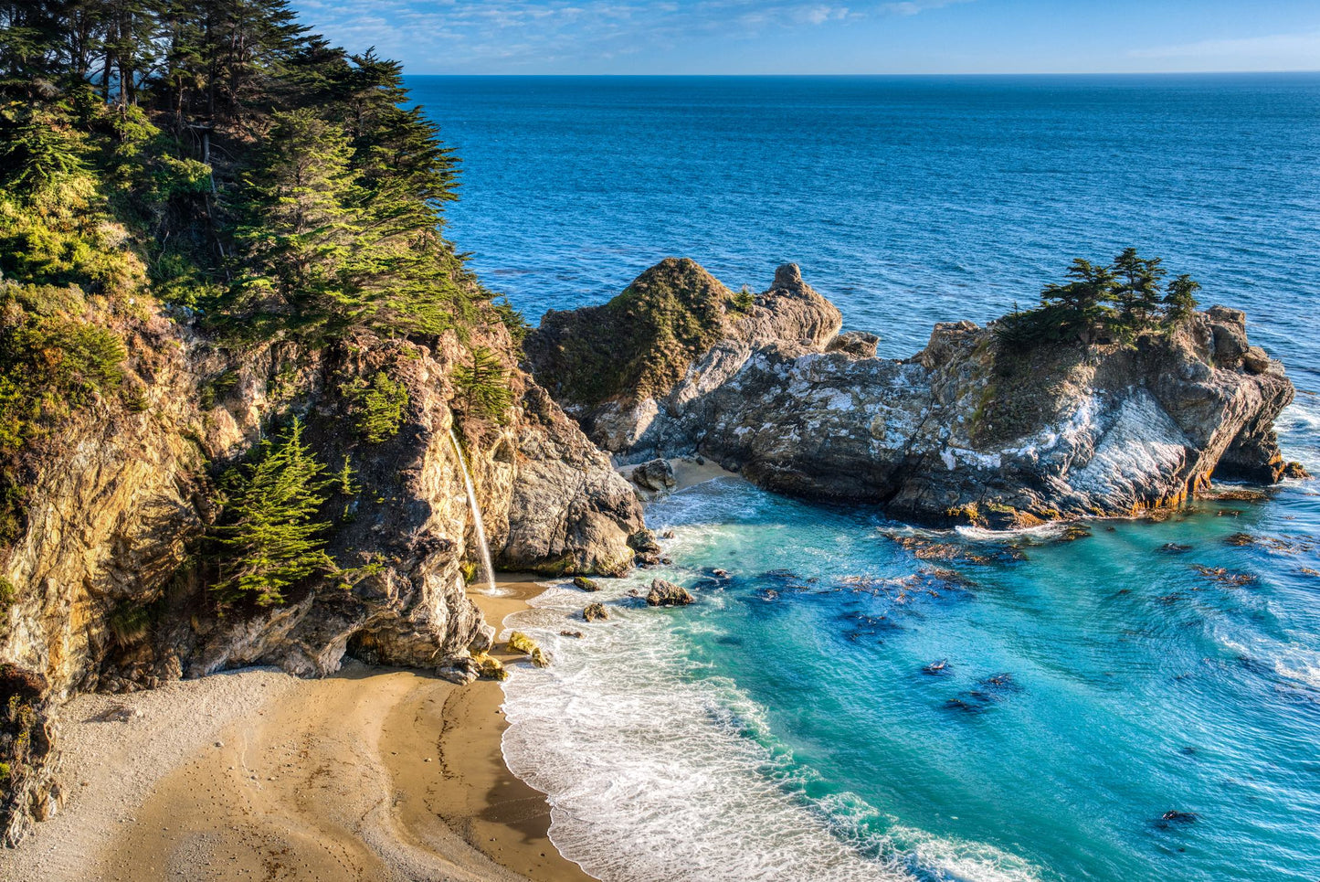 "Turquoise Fountain Drink" McWay Falls, Big Sur, CA