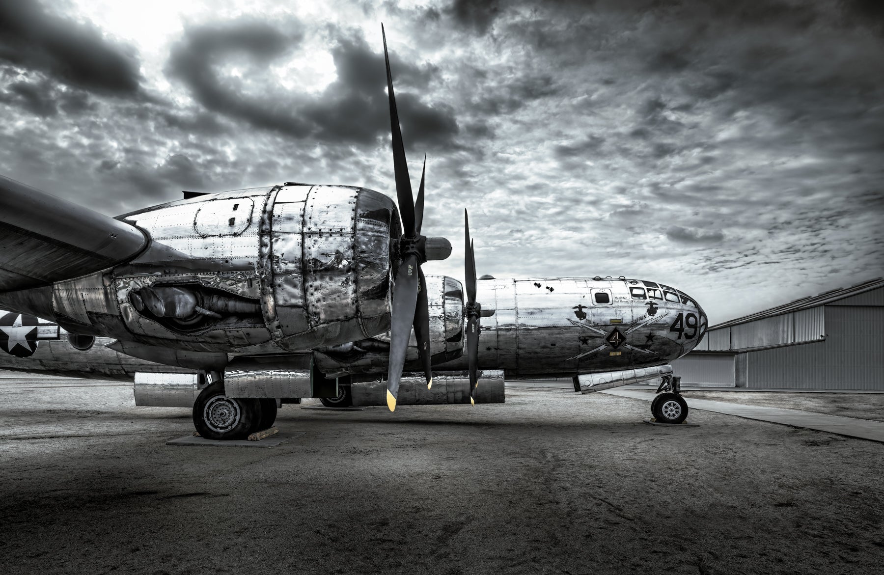 "Storied" - B-29, March Field, Riverside, CA