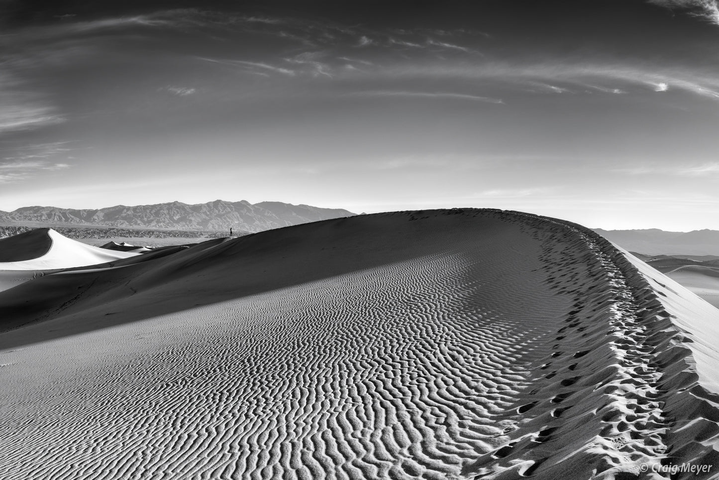 "Solitude" - Mesquite Flats Sand Dunes, Death Valley, CA