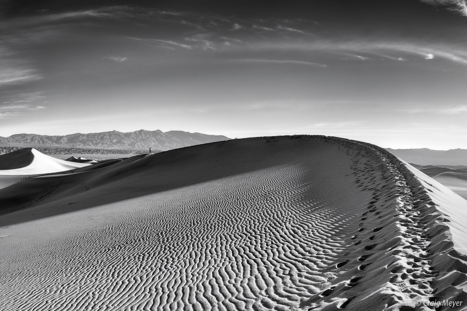 "Solitude" - Mesquite Flats Sand Dunes, Death Valley, CA