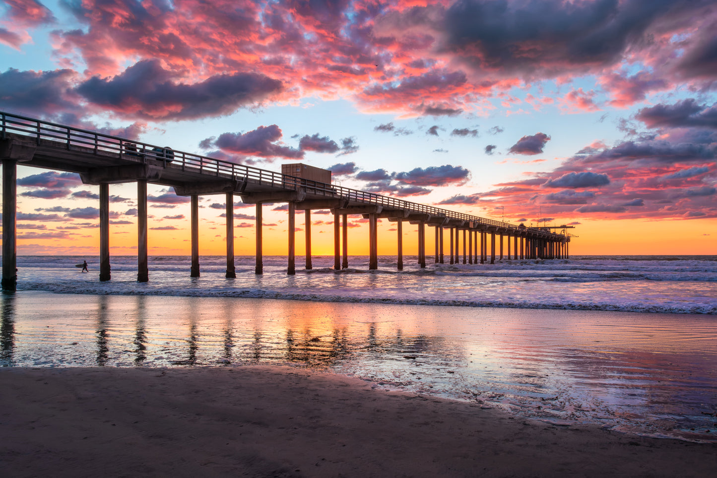 "Renewed" Scripps Pier, La Jolla, CA