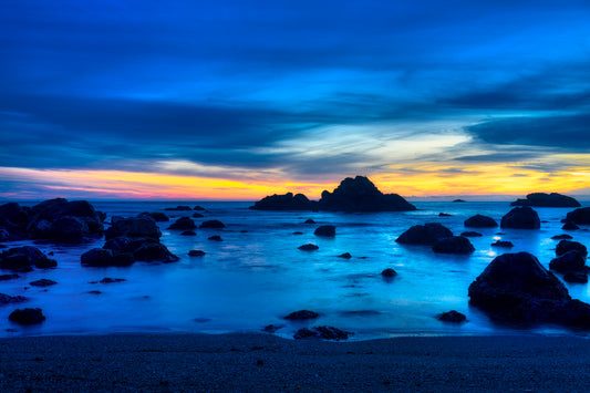 “Electric Blue” - Crescent City, California