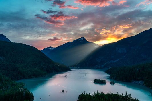 “Diablo” - Diablo Lake in North Cascades, Washington