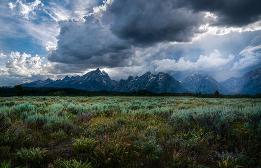 “Light Show” - Grand Teton National Park, Wyoming