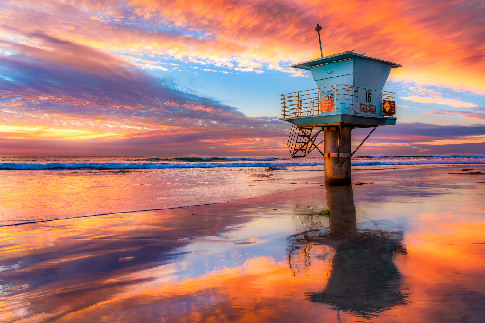 “Fire Sky" Cardiff by the Sea in Encinitas, CA